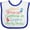 White and Royal, variant on Inktastic Umpire Like Daddy Boys or Girls Baby Bib