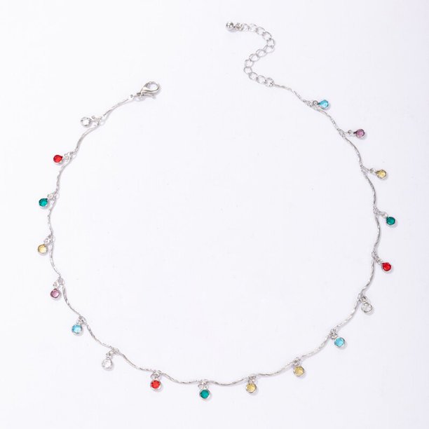 Tocona, collar bohemio colorido con cuentas para mujer, abalorios, borla, cadena de clavícula, gargantillas, joyería de fiesta hecha a mano, collares B31203 Tan Jianjun unisex