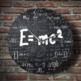 thumbnail image 3 of Reloj de pared con fórmula matemática de la relatividad, regalo para profesores de física y científicos, decoración para aulas escolares, 3 of 5