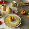 thumbnail image 6 of Noritake Colorwave Mustard 16-Piece Rim Dinnerware Set, Service for 4, 6 of 7