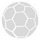 thumbnail image 1 of KAKOWELY Espejo de pared estilo deportivo, adhesivo decorativo de pared, espejo acrílico para baño, 1 of 4