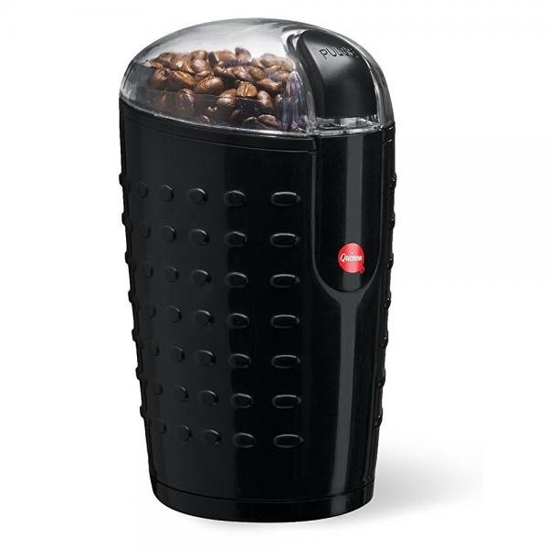 Quiseen Electric Coffee Grinder. Grinds Coffee Beans, Spices, Nuts and Grains