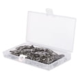 thumbnail image 2 of 50 Pcs Anneaux en D Robustes pour Photos avec Vis pour Décoration, 2 of 9