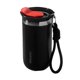 thumbnail image 1 of Matsuzay Botella térmica resistente con aislamiento al vacío de doble capa: termo fácil de limpiar. Teteras negro 350 ml, 1 of 6