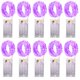 thumbnail image 1 of Tira de luces LED de alambre de cobre, 10 piezas, 1M, 2M, 3M, 5M, 50LED, iluminación de vacaciones, hadas para guirnalda de árbol de Navidad, decoración de fiesta de boda, 1 of 4
