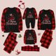 thumbnail image 2 of TIMIFIS Conjuntos de pijamas familiares a juego Pijamas navideños con camiseta de manga larga con ciervo y pantalones a cuadros Ropa de estar por casa para mujeres/hombres/niños/parejas/adultos/bebés, 2 of 5