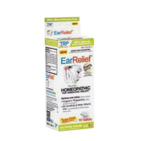 TRP EarAche Relief Homeopathic Medicine Fast Dissolving Tablets 70 (Best Medicine For Earache)