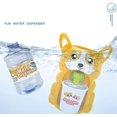 thumbnail image 5 of Dispensador de agua con bomba, plástico, 22,3 x 9,3 x 9,8 cm, con dispensador de agua de 2 tazas para juguetes de niños (cachorro), 5 of 5