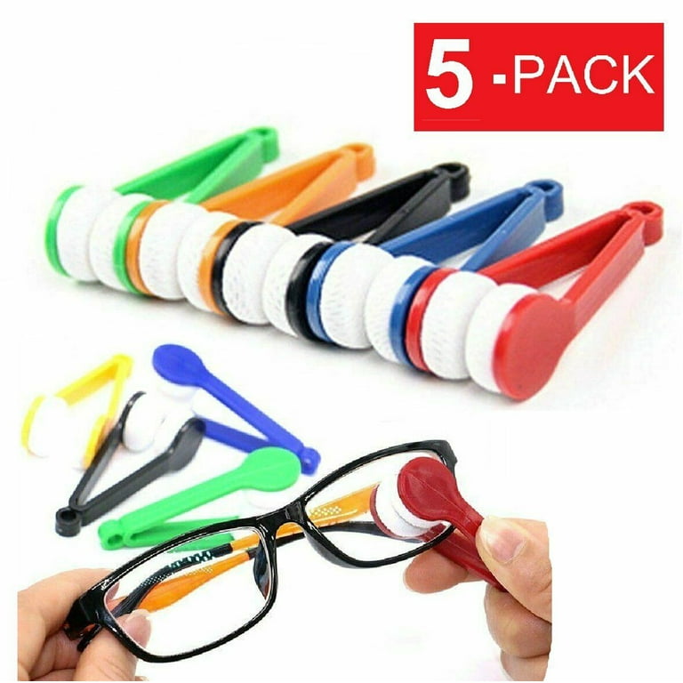 5-Pack Mini Eyeglass Cleaner Sunglass Spectacles Glasses Lens