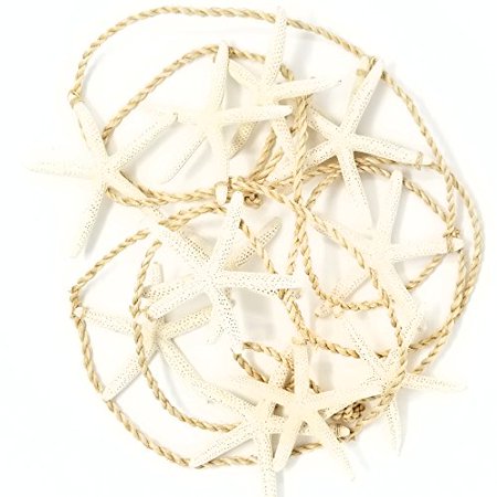 Tumbler Home Tropical Starfish Garland 12 Starfish From 4 5 To 6 Suspended From 10 Natural Jute Beach Wedding Decor Perfect Christmas Garland Walmart Canada
