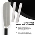 thumbnail image 4 of Straight Razor Feather Artist Club Black SS con cuchilla, 4 of 7