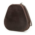 thumbnail image 4 of Leather Case Headphones Storage Bag with Hand Straps for Headphones Protective Storage Box, 4 of 8