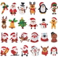 thumbnail image 1 of Kit de pintura de diamante 5D de 24 piezas, pegatina con tema navideño de pintura de diamante DIY, kits de pegatinas de pintura de diamante, kit completo de bordado de diamante para pegatinas de pared, 1 of 5