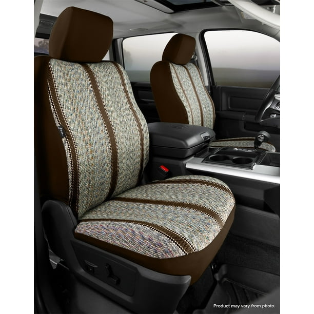 Fia TR4740 BROWN Wrangler Custom Seat Cover; Saddle Blanket; Brown