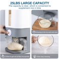 thumbnail image 4 of Dispensador de arroz Rubtlamp gris 10-11,5 kg con vaso medidor, 4 of 9