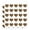 Clear, variant on Leopard Print Animal Spots Heart Shaped Planner Calendar Scrapbook Craft Stickers