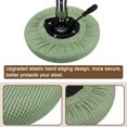 thumbnail image 3 of Fundas de taburete redondas de 2 piezas, fundas de silla redondas Diámetro 12-14", cojines de asiento de silla redonda Matcha, 3 of 6