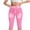 Pink, variant on Tqcoqu Skinny Capris for Women,Lightweight Denim-Look Jeggings,Stretchy Yoga Active Cropped Faux Jeans Streetwear Pants,Black Women's S-XXL