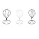 thumbnail image 5 of Advancent Soportes metálicos para sombreros, 3 colores, globo hueco, peluca, postizo decorativo, forma de farol, almacenamiento, estilo Simple, Decoración del hogar Negro, 5 of 6