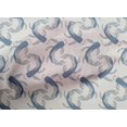thumbnail image 4 of oneOone Cotton Cambric Grayish Blue Fabric Koi Fish Ocean Craft Projects Decor Fabric Printed By The Yard 56 Inch Wide, 4 of 4