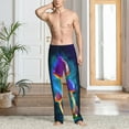 thumbnail image 2 of Rateoe Magic Mushrooms ,Fireflies Pattern Men’s Ultra-Soft Comfy Pajama Lounge Pants Sleepwear,Comfortable Lounge Wear,lightweight Pajamas, Casual Home Wear-Medium, 2 of 6
