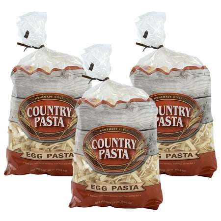 (3 Pack) Country Pasta Homemade Style Egg Pasta, 16