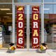 thumbnail image 4 of Pancartas de graduación para el porche, Clase de 2026, ¡Felicitaciones, Graduados! Decoraciones para la puerta: Letreros colgantes para la decoración de la fiesta en la puerta principal., 4 of 6