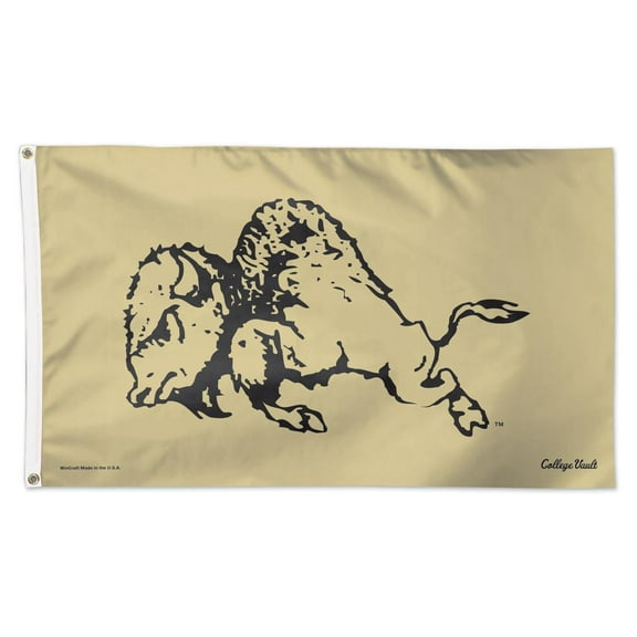 WinCraft Colorado Buffaloes 3' x 5' Single-Sided Heritage Inspired Deluxe Vintage Flag