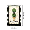thumbnail image 4 of Amhnf Welcome Topiary Garden Flag For Home Outdoor Garden Yard Decor 12x18 inch, 4 of 5