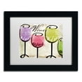 thumbnail image 2 of Trademark Fine Art "Wine Tasting III" Canvas Art by Color Bakery White Matte, Black Frame, 2 of 4