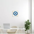 thumbnail image 2 of Stupell Industries Evil Eye Symbol Striped Rays Graphic Art White Framed Art Print Wall Art, Design by Ziwei Li, 2 of 8
