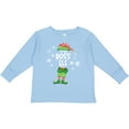 thumbnail image 3 of Inktastic Funny Christmas I'm the Boss Elf with Shoes and Hat Boys or Girls Long Sleeve Toddler T-Shirt, 3 of 5