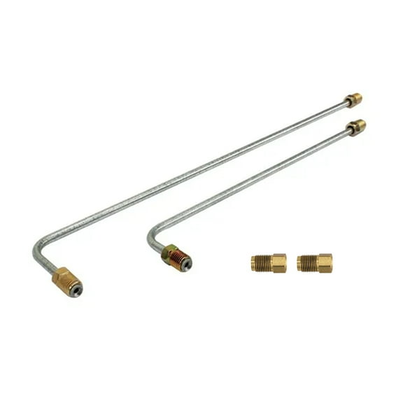 Master Cylinder Brake Line Kit with 1/2" & 9/16" Adapter Fittings