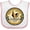 White and Pink, variant on Inktastic Chicken Farmer Ask About My Chickens Boys or Girls Baby Bib