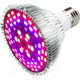thumbnail image 1 of 50W 78LED Bombilla Grow Light E27 Plant Grow Light con 7 longitudes de onda AC 85265V para plantas, flores y vegetales Interior/Invernadero/Jardín esquí esquí Gafas de esquí, 1 of 5