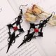 thumbnail image 3 of Pendiente de cruz gótica, pendientes góticos, regalo de joyería de Navidad de Nuevo para mujeres, 3 of 5