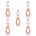 thumbnail image 4 of Clip para guantes de exterior de 5 piezas, clip anticaída para exteriores, soporte para clip para guantes de aleación de aluminio, clip antipérdida Rojo, 4 of 8
