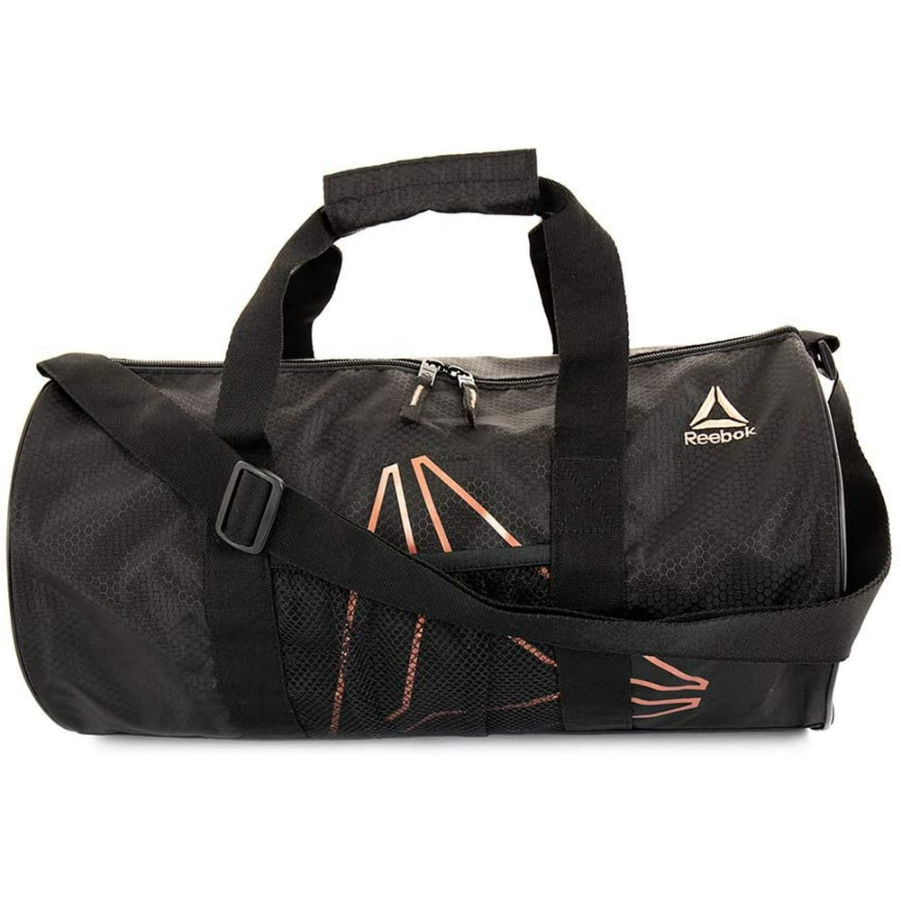 Reebok Plyo Small Duffle Gym Weekender Bag Black