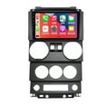 thumbnail image 3 of RoverOne Car Stereo CarPlay Android Auto for Jeep Wrangler 3 JK 2008 - 2010 GPS Navigation Bluetooth DSP Multimedia Video Player, 3 of 11