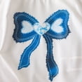 thumbnail image 5 of KPOPLK Toddler Baby Girl Clothes 2Pcs Embroidered Button Front Top and Pants Soft Casual Outfits Clothing Set Size 18-24 Months,White, 5 of 5