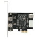 thumbnail image 3 of PCI -E 1X a 3 puertos 1394A (2 de 1) Tarjeta vertical Tarjeta de captura de vídeo de 800 Mbps, 3 of 9