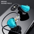 thumbnail image 2 of Wired Earphone Stereo Surround Music Game Calling Function Heavy Bass Noise Cancelling Earbuds In-ear Sport Earphones for Mobile Phone, 2 of 11