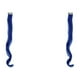 thumbnail image 3 of Extensión de cabello con clip Qarigey peluca sin costuras con reflejos de Fibra de alta temperatura recta de color T2521/Rizado 2Conjunto, 3 of 6