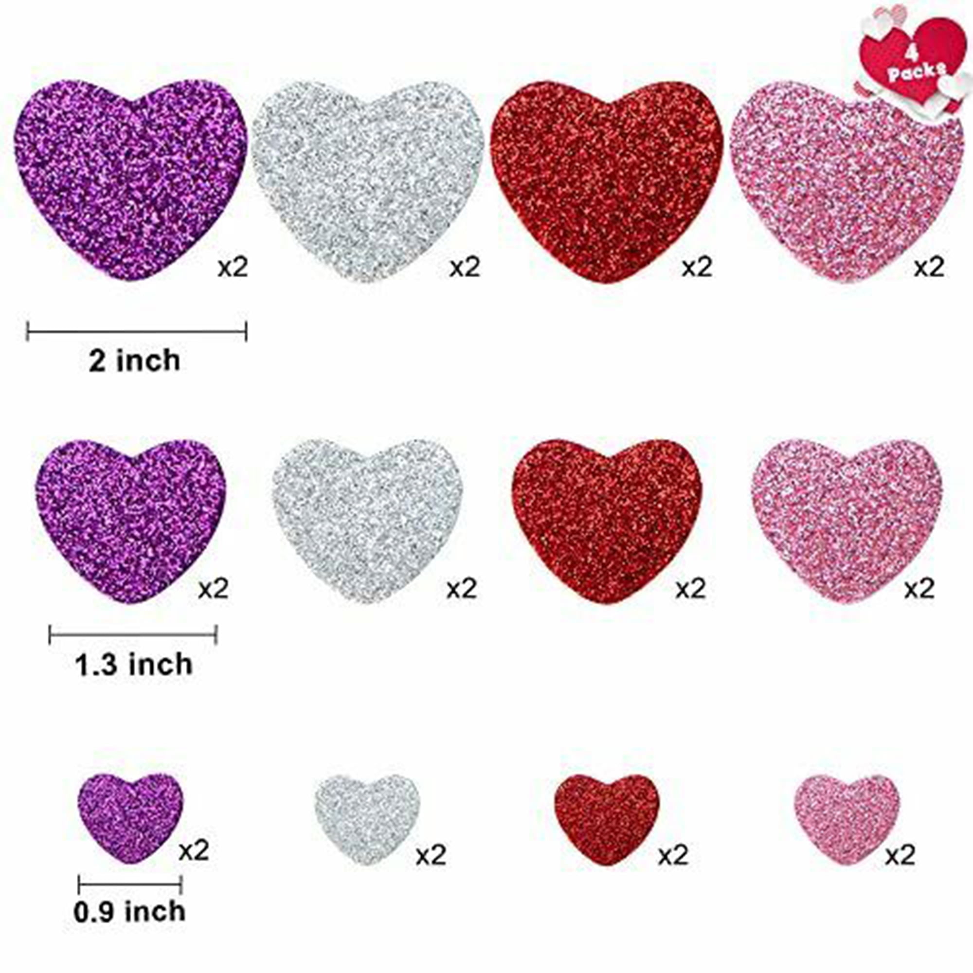 EconoCrafts: Valentine Foam Heart Stickers