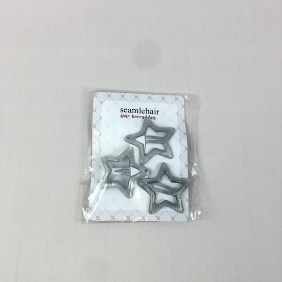 seamlehair Hair barrettes - Adorable Star-Shaped Stylish Metal Hair Clips for Elegant Hairstyles