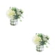 thumbnail image 2 of Naiovety 2 piezas de flores falsas de hortensia de seda de bajo mantenimiento para interiores o exteriores fáciles de limpiar y duraderas Type3 NO3, 2 of 6