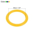 thumbnail image 2 of Unique Bargains 4cm Plastic Carnival Ringtoss Rings Game Hoop 18 Pack (Blue, Green, Yellow), 2 of 5