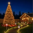 thumbnail image 2 of 6-Pack Solar Christmas Lights, LED Waterproof Outdoor Decor with Snowman Reindeer Figures for Yard Garden Pathway(A), 2 of 5