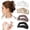 Light Khaki,Cream,Black, Dark Brown, variant on 4 Pack Silicone Cloud Claw Clips, Soft & Flexible Cozy Claw Clips, Squishy Hairclips for Thin and Thick, Hair Accessories for Women & Girls(Style 1)