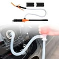 thumbnail image 3 of yuksok Portable Transfer Pump Electric Siphon Pump for Gas Riding Mower Orange, 3 of 6